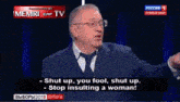 a group of people are having a debate on a tv show sponsored by memri tv