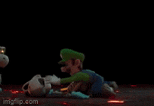 Super Mario Bros Movie Luigi GIF