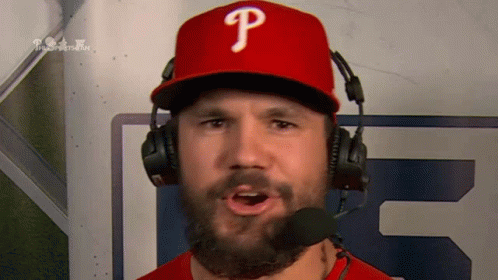Kyle Schwarber Smile GIF by MLB - Find & Share on GIPHY