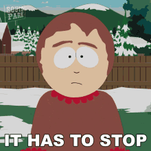 It Has To Stop Sharon Marsh GIF - It Has To Stop Sharon Marsh South Park GIFs