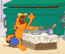 The Garfield GIF - The Garfield Eating GIFs