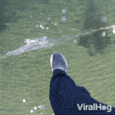 Walking On Ice Viralhog GIF - Walking On Ice Viralhog Walking Above Water GIFs