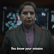 You Know Your Mission Parangosky GIF - You Know Your Mission Parangosky Halo GIFs