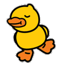 Duck Duckling Sticker - Duck Duckling Cute Stickers