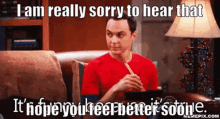 Sheldon Feel Better GIF - Sheldon Feel Better GIFs
