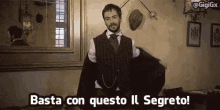 Basta Con Il Segreto! GIF - Olmo Mesía Il Segreto Ballando Con Le Stelle GIFs