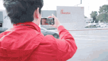 selfie recording video recording self portrait vlog