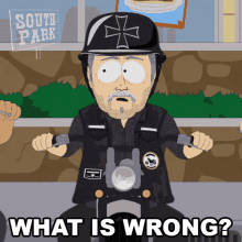 What Is Wrong Harley Rider GIF - What Is Wrong Harley Rider South Park GIFs
