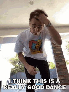 I Think This Is A Really Good Dance Jonah Marais GIF - I Think This Is A Really Good Dance Jonah Marais Cameo GIFs