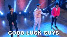 Good Luck Guys Jon GIF - Good Luck Guys Jon Freddie GIFs