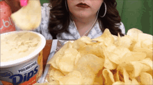 Mr And Mrs Ralphies Asmr Chips And Dip GIF - Mr And Mrs Ralphies Asmr Chips And Dip Potato Chips GIFs