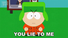 You Lie To Me Kyle Broflovski GIF - You Lie To Me Kyle Broflovski South Park GIFs