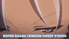 Ragna Crimson Sweep Boper GIF - Ragna Crimson Sweep Boper Boper Landonia GIFs