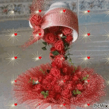Merry Christmas Roses GIF - Merry Christmas Roses GIFs