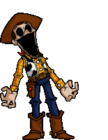 Woody Exe Toy Story Exe Sticker