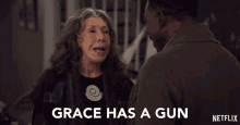 Grace Has A Gun Frankie GIF - Grace Has A Gun Frankie Lily Tomlin GIFs