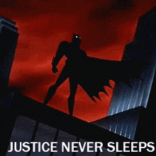 Batman Batman Goodnight GIF - Batman Batman Goodnight Justice Never Sleeps GIFs