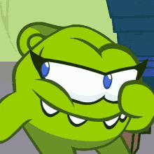 Giggles Om Nelle GIF - Giggles Om Nelle Om Nom And Cut The Rope GIFs