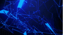 a blue and red background with a red live from banner