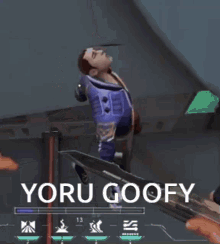 Valorant Yoru GIF - Valorant Yoru Yoru Goofy GIFs