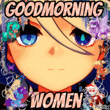 Good Morning Women GIF - Good Morning Women Furina GIFs