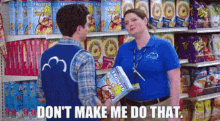 Superstore Dina Fox GIF - Superstore Dina Fox Dont Make Me Do That GIFs