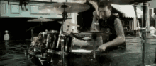 Drummer Rock And Roll GIF - Drummer Rock And Roll Intense GIFs