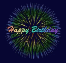 Happy Birthday To You Fire Works GIF - Happy Birthday To You Fire Works Celebration GIFs