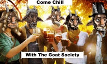 Goats Goat Society GIF - Goats Goat Society Chill With Goats GIFs