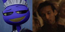 a cartoon character with a maid outfit and a man