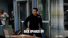 Back Up Back Up Crockett Marcel GIF - Back Up Back Up Crockett Marcel Dominic Rains GIFs