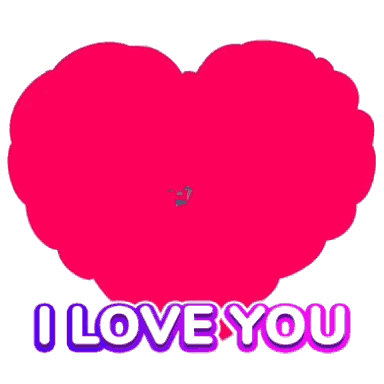 Jnyce I Love You Sticker - Jnyce I Love You Valentines Stickers