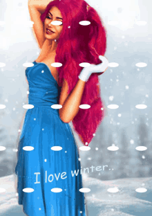 I Love Winter GIF - I Love Winter GIFs