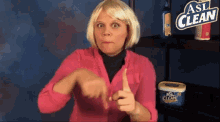 Rosa Lee Timm Asl Clean Commerical GIF - Rosa Lee Timm Asl Clean Commerical Asl Clean GIFs
