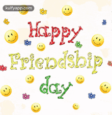 Happy Friendship Day - Emojis.Gif GIF - Happy Friendship Day - Emojis Happy Friendship Day Friendship Day GIFs