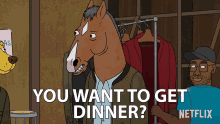 You Want To Get Dinner Bojack GIF - You Want To Get Dinner Bojack Will Arnett GIFs