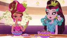 Ravenqueen Briarbeauty GIF - Ravenqueen Briarbeauty Everafterhigh GIFs
