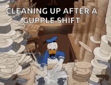 Cleaning Gupple GIF - Cleaning Gupple Stupple GIFs