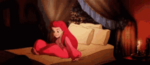 Ariel Little Mermaid GIF - Ariel Little Mermaid Goodnight GIFs