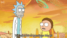 You Ask A Lot Of Questions Morty Rick And Morty GIF - You Ask A Lot Of Questions Morty Rick And Morty You Talk Too Much GIFs
