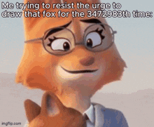 a cartoon cat wearing glasses is holding a cat 's head .