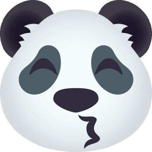 Whistling Panda Sticker - Whistling Panda Joypixels Stickers