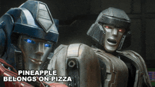 Pinapple Belongs On Pizza Optimus Prime GIF