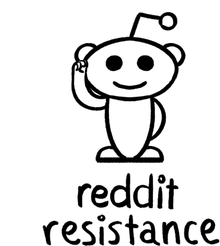 Reddit Reddit Forum Sticker - Reddit Reddit Forum Reddit Resistance Stickers