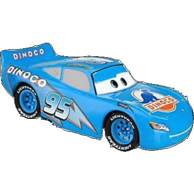 Dinoco Mcqueen Lightning Mcqueen Sticker - Dinoco McQueen Dinoco Lightning  McQueen - Discover & Share GIFs