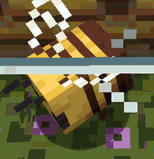 Bee Minecraft GIF