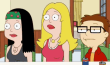 what the fuck is going on american dad francine serious