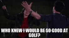Superstore Amy Sosa GIF - Superstore Amy Sosa Who Knew I Would Be So Good At Golf GIFs
