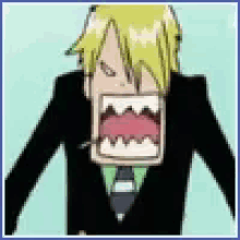 Angry Sanji GIF - Angry Sanji One Piece GIFs