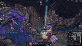 a screenshot of a league of legends game showing a purple monster